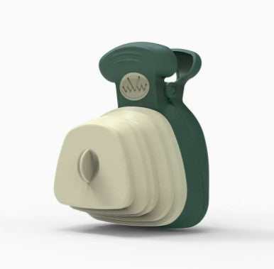 Super Design Folding Poop Picker – Compact Silicone Pet Waste Scooper with Bags