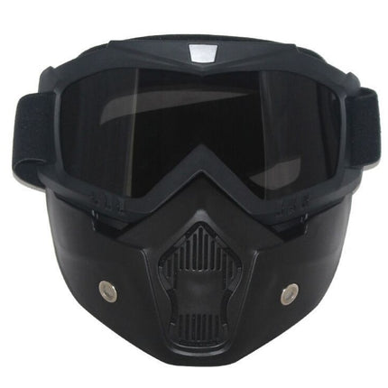 Tactical Protective Goggles – Reinforced PC Lens, Anti-Impact Riding & Motorcycle Helmet Eyewear