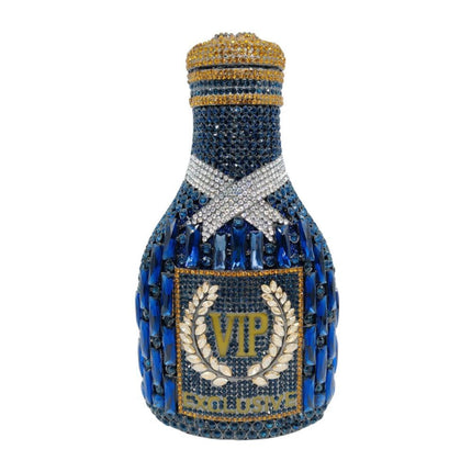Wine Bottle Shaped Crossbody Bag – PU Leather Hard Case