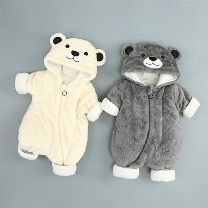 Arctic Bear Thick Cotton Baby Romper