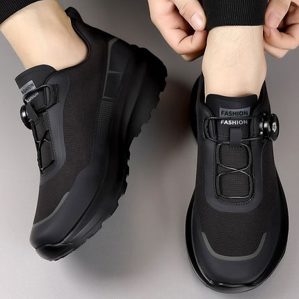 Thick Bottom Rotating Button Sneakers