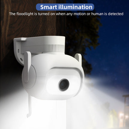 IMILAB EC5 2K Floodlight Outdoor Security Camera – 360° Tracking, Smart Illumination & Color Night Vision