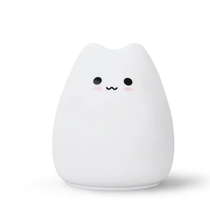 KittyGlow Soft Silicone Night Light