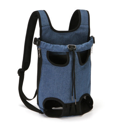 Pet Chest Carrier Bag – Soft, Comfortable Front Pet Backpack (S–XXL)
