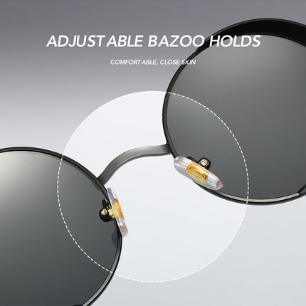 Metal Frame HD High Definition Sunglasses with UV Protection