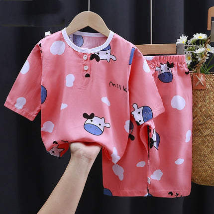 Children's Cartoon Pajama Set