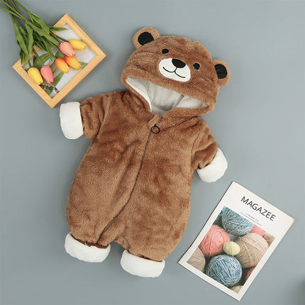 Arctic Bear Thick Cotton Baby Romper