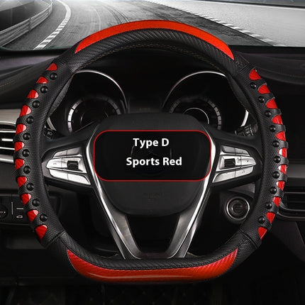 Big Head Ding Universal Steering Wheel Cover – Sporty Business Style Grip