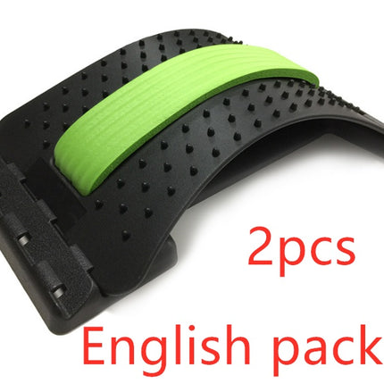 Adjustable Magnetic Back Massager – Lumbar Stretcher & Pain Relief Device