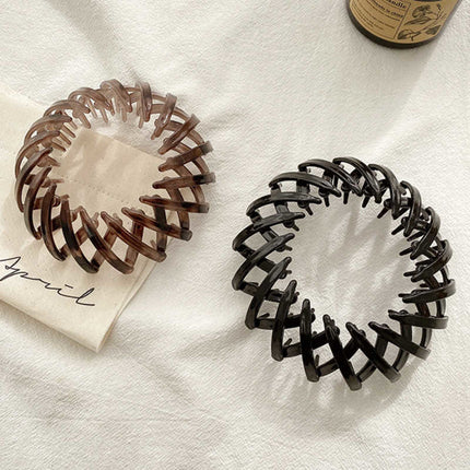 Expandable Acrylic Hair Styling Tool with Anti-Slip Design