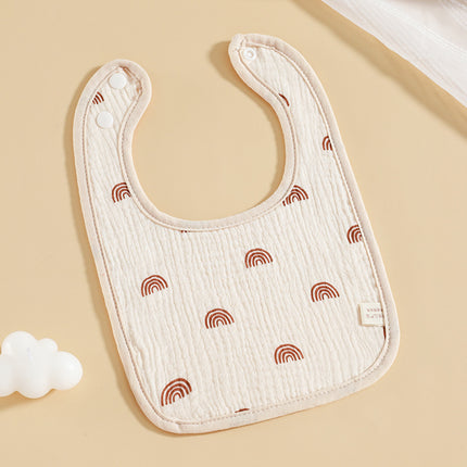 Waterproof Pure Cotton Baby Bib