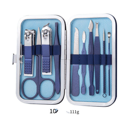 Professional Nail Care Set – Scissors, Nail Clippers, Ear Spoon, Dead Skin Pliers & More