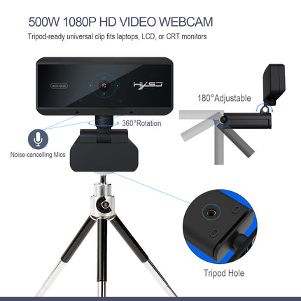 S3 HD Autofocus USB Camera – 5MP CMOS Sensor