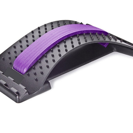 Adjustable Magnetic Back Massager – Lumbar Stretcher & Pain Relief Device