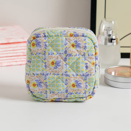 Floral Print Polyester Wallet