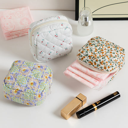 Floral Print Polyester Wallet