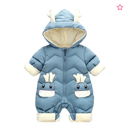 Winter Baby Long Sleeve Onesie