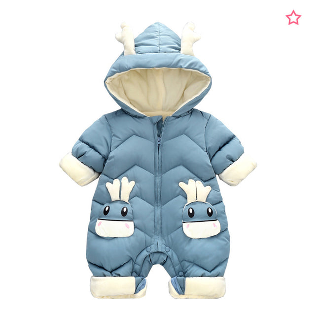 Winter Baby Long Sleeve Onesie