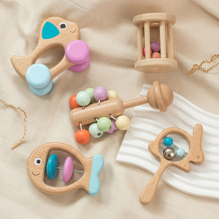 Wooden Handbell 5-Piece Set