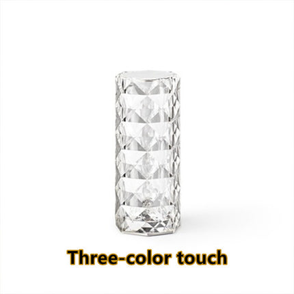 CrystalGlow 16 Color LED Touch Lamp