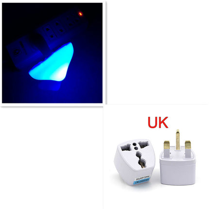 LED Mushroom Night Light with Light Sensor – EU & US Plug