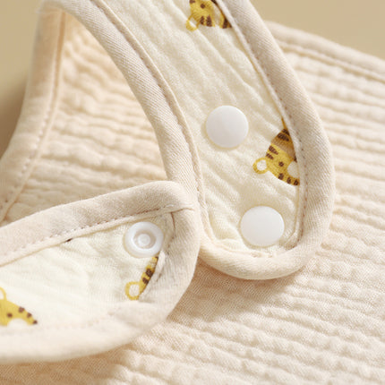 Waterproof Pure Cotton Baby Bib