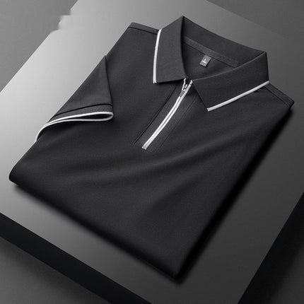 Slim Fit Cotton Blend Casual T-Shirt – Short Sleeve