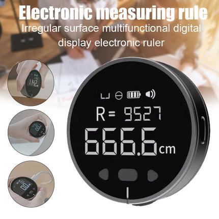 Electronic Measuring Ruler Tape Measure – High Precision Digital LCD Distance Measuring Instrument