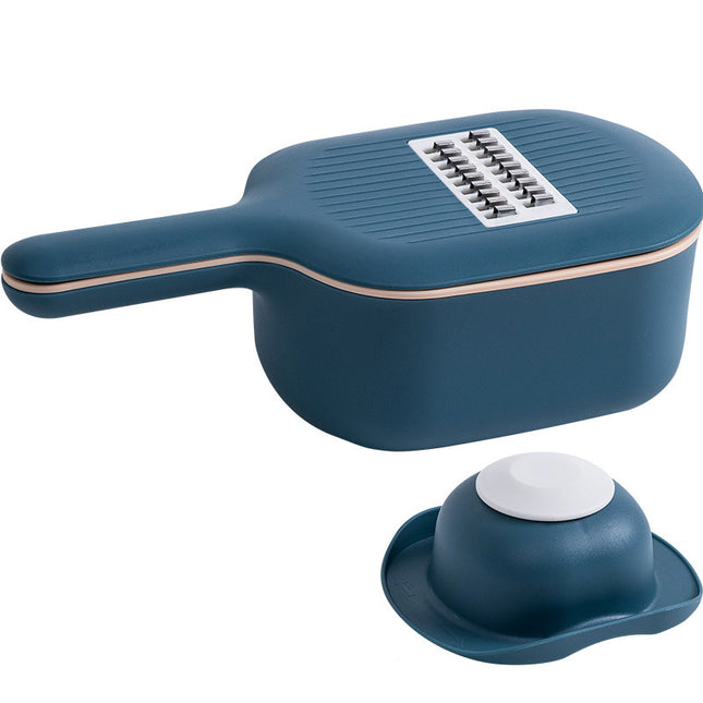 Multi-Functional Vegetable Cutter with Drain Basket