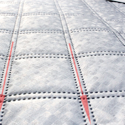 Universal Car Windshield Snow & Frost Cover – Anti-Theft Aluminized Winter Shield