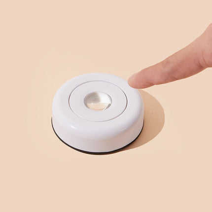 Mini ABS Night Light Switch – Battery-Powered LED Cabinet Lamp (Stick-On & Portable)