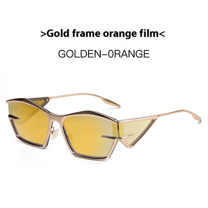 UV400 Full Frame Sunglasses with Metal Frame