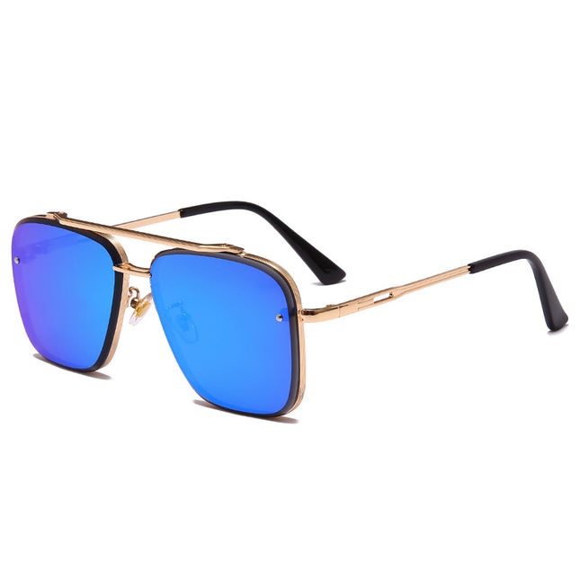 UV400 Metal Frame Sunglasses with PC Lens