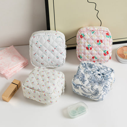 Floral Print Polyester Wallet