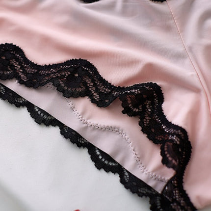 Ice Silk Lace Panties – Seamless Breathable Low-Waist Women’s Briefs