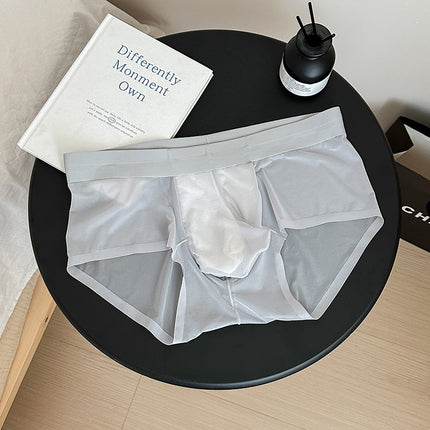 Men’s Mid-Waist Seamless Nylon Briefs