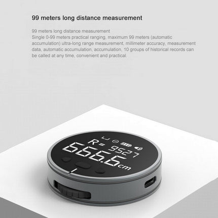 Electronic Measuring Ruler Tape Measure – High Precision Digital LCD Distance Measuring Instrument