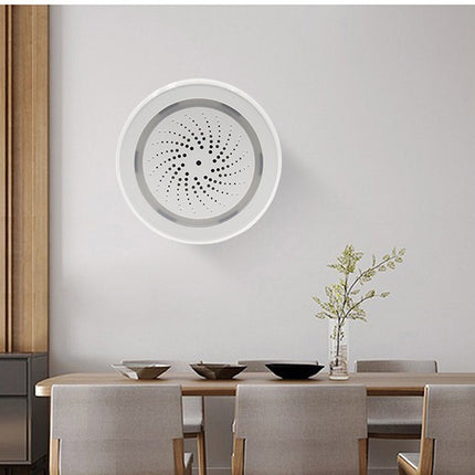 Wireless Sound & Light Alarm Siren with Mobile App Control