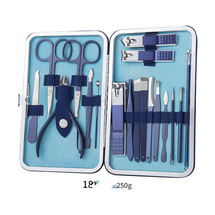 Professional Nail Care Set – Scissors, Nail Clippers, Ear Spoon, Dead Skin Pliers & More