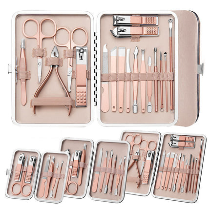 Professional Nail Care Set – Scissors, Nail Clippers, Ear Spoon, Dead Skin Pliers & More