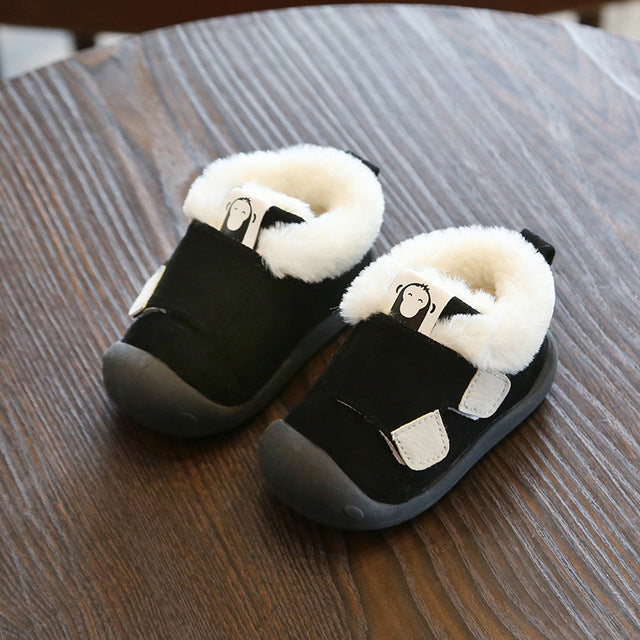 Velvet Cotton Shoes (Warm & Non-Slip)