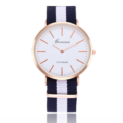 Korean Style Quartz Watch with World Time Function