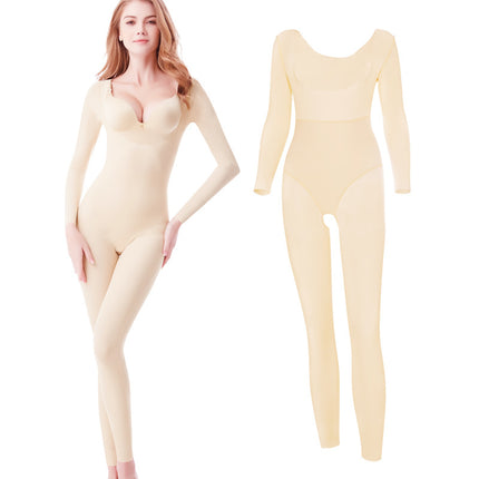 Autumn Nylon One-Piece Shapewear Bodysuit