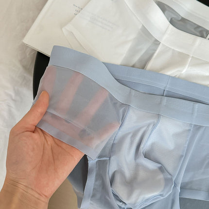 Men’s Mid-Waist Seamless Nylon Briefs