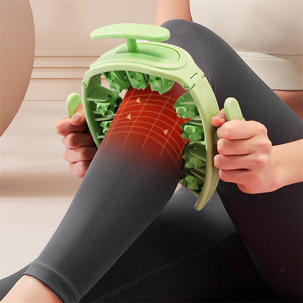 Multifunctional Body Massage Roller – Waist, Thigh & Leg Toning Tool