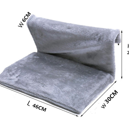 Plush Cat Bed Hammock – Soft Cozy Pet Sleeping Nest