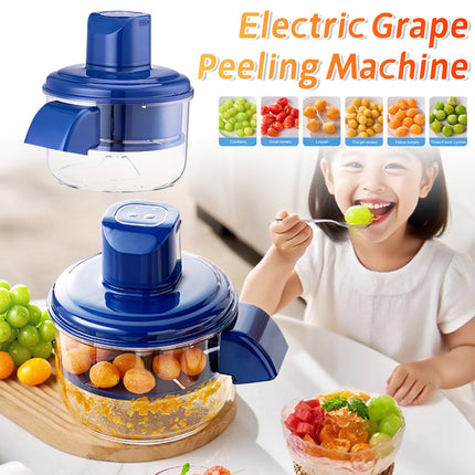 Electric Grape & Small Fruit Peeling Machine – Rechargeable 50W Automatic Fruit Peeler