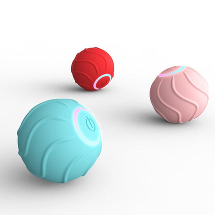 Smart Cat Interactive Rolling Ball – USB Rechargeable Automatic Bouncing Toy
