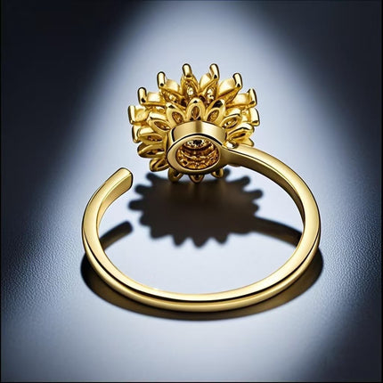 Sunflower Open Ring