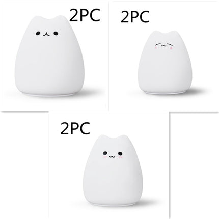 KittyGlow Soft Silicone Night Light